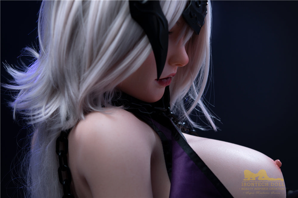 165cm/5ft5 G-cup Tall Huge Tits Silicone Sex Doll – S15 Eva