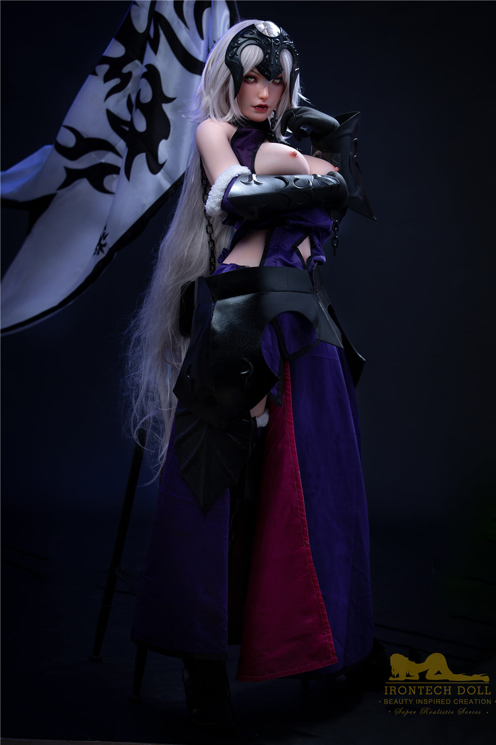 165cm/5ft5 G-cup Tall Huge Tits Silicone Sex Doll – S15 Eva