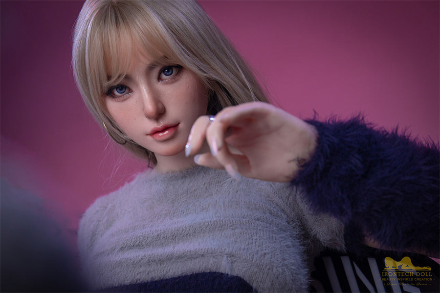 164cm/5ft5 Big Breast F-cup Silicone Sex Doll - S14 Miku Natural