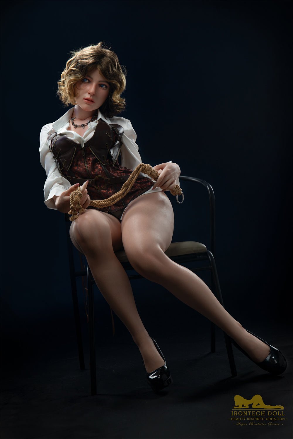 153cm/5ft F-Cup Big Boobs  Natural Bubble Butt Silicone Sex Doll - S29 Fenny