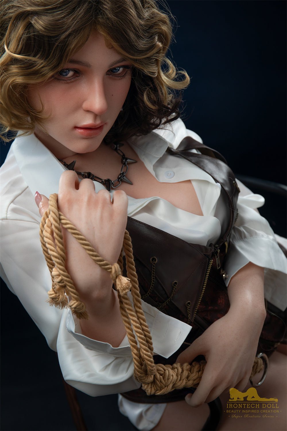 153cm/5ft F-Cup Big Boobs  Natural Bubble Butt Silicone Sex Doll - S29 Fenny