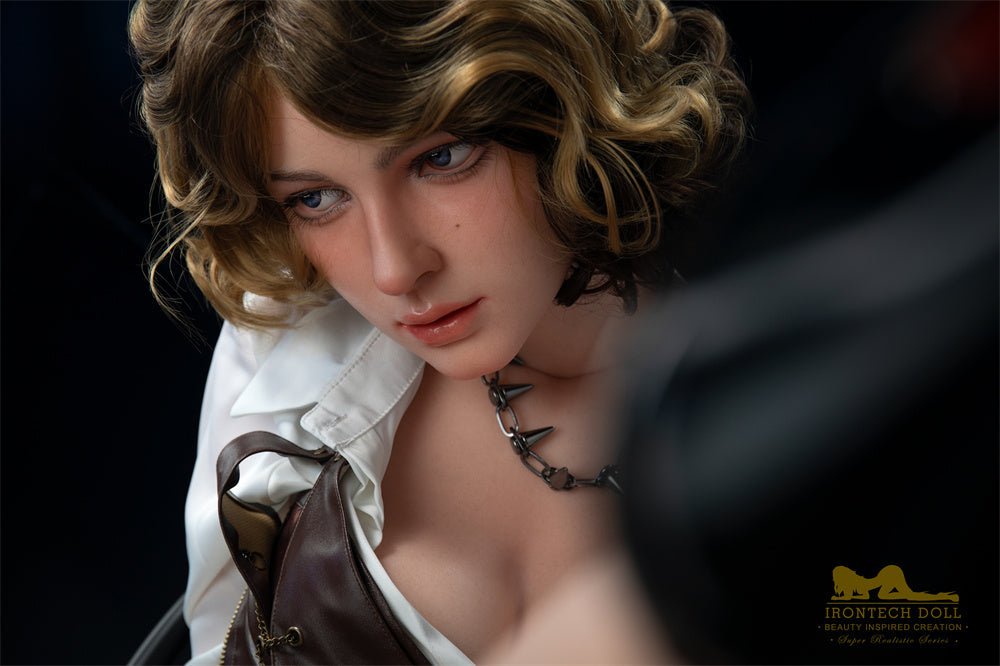 153cm/5ft F-Cup Big Boobs  Natural Bubble Butt Silicone Sex Doll - S29 Fenny