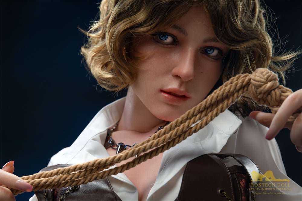 153cm/5ft F-Cup Big Boobs  Natural Bubble Butt Silicone Sex Doll - S29 Fenny