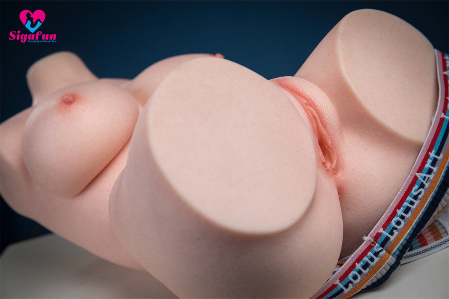 45cm E-cup Silicone Torso Sex Doll – #013