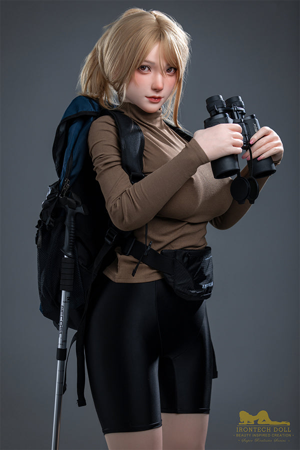 US In Stock - 165cm/5ft5 G-Cup Japanese Full Body Tall Silicone Sex Doll - S32 Kitty Natural