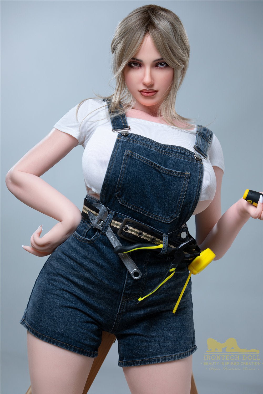 160cm/5ft3 I-cup Fat BBW Big Booty Boobs Silicone Sex Doll – S17 Luna