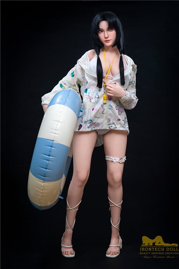 US In Stock - 166cm/5ft5 D-cup Japanese Bubble Butt New Realistic Silicone Sex Doll - S32 kitty