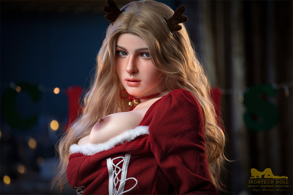 164cm/5ft5 F-cup Silicone Sex Doll – S29 Fenny Christmas