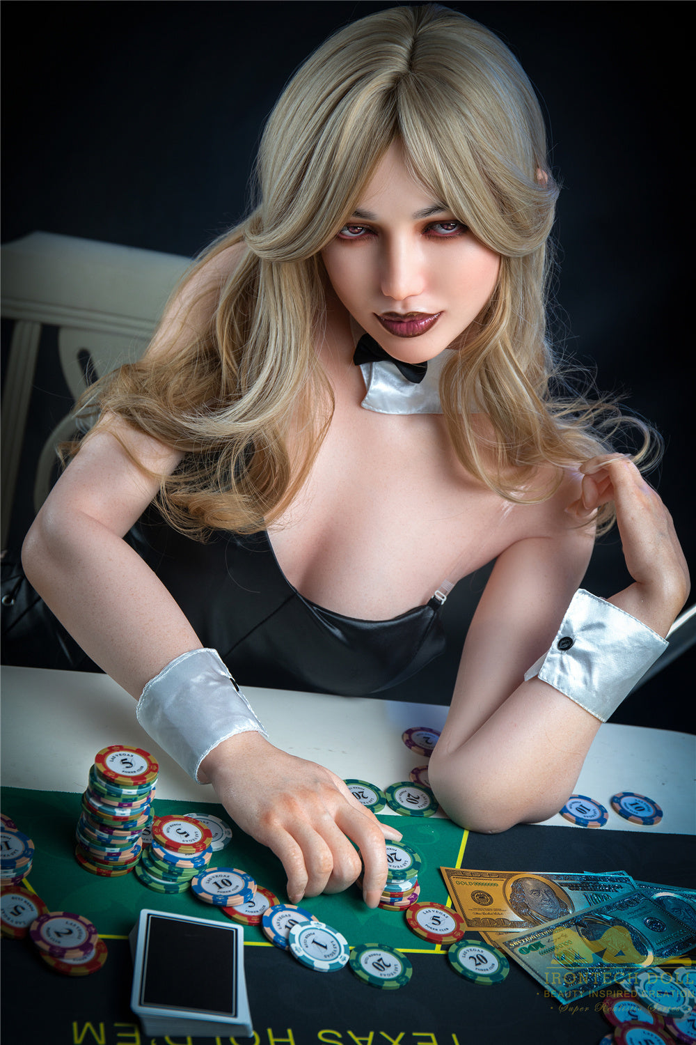 168cm/5ft6 B-Cup Blonde Tall Lifelike Silicone Sex Doll - Celine S13 Natural