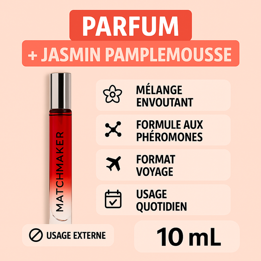 Eau De Cologne Aux Phéromones Jasmin Pamplemousse