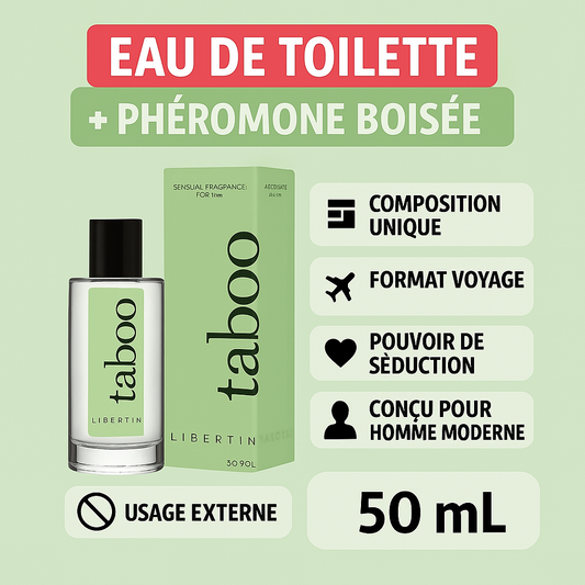 Eau De Toilette Phéromone Boisée Pour Hommes