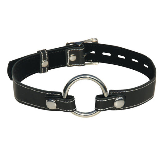 Edge Leather O Ring Gag