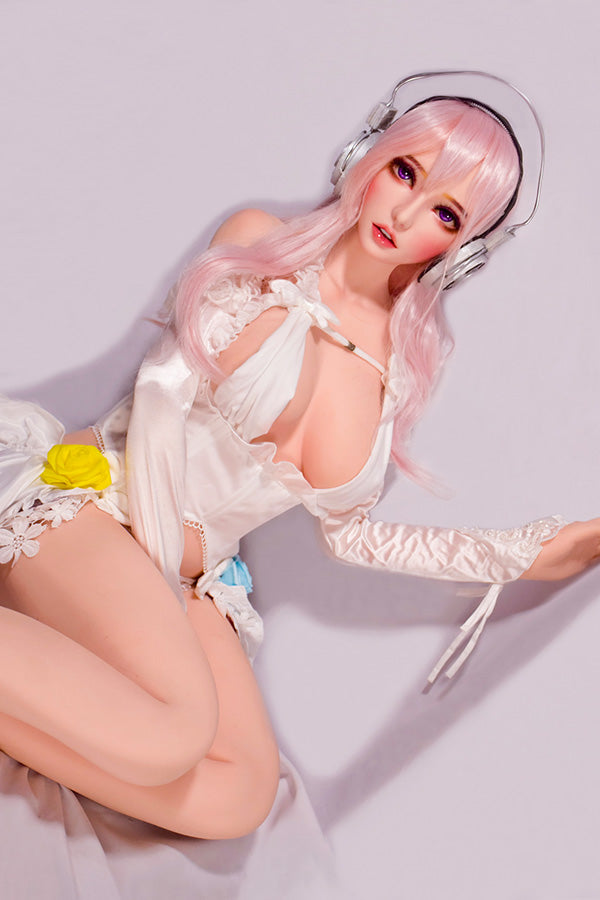 150cm/4ft11 Elf Ears Anime Silicone Sex Doll
