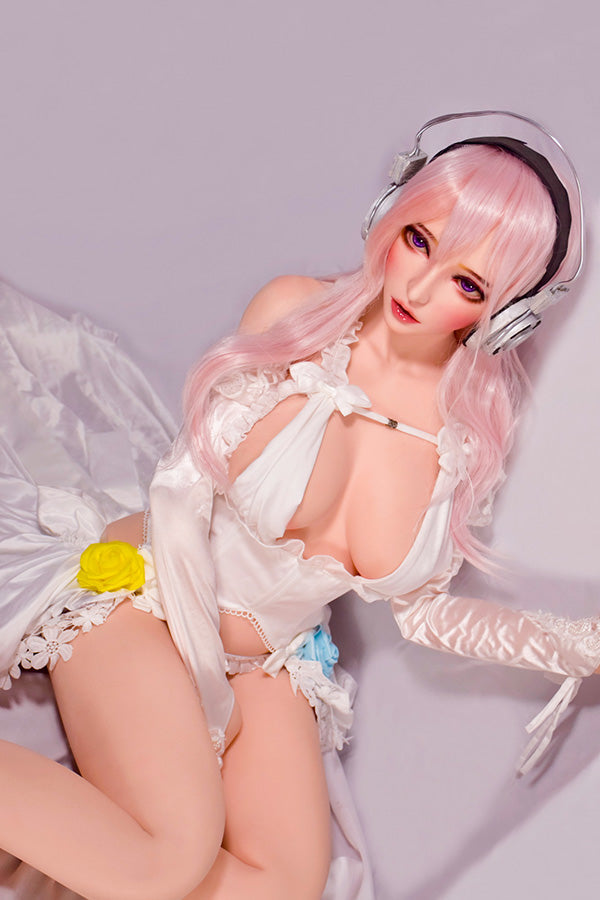 150cm/4ft11 Elf Ears Anime Silicone Sex Doll
