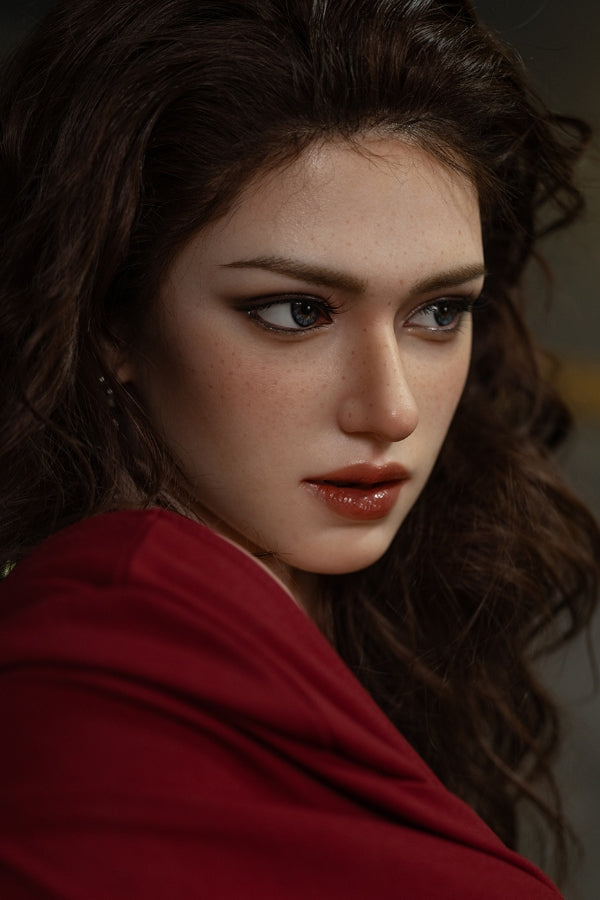 176cm/5ft9 E-Cup Hybrid Doll with  ROS Head - Elva Chestnut