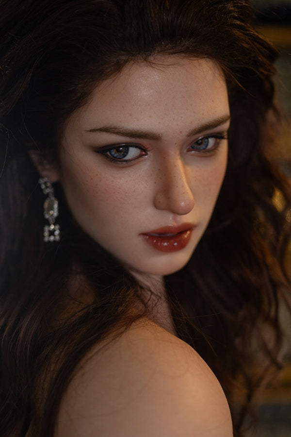 176cm/5ft9 E-Cup Hybrid Doll with  ROS Head - Elva Chestnut