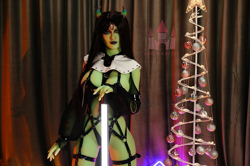 US In Stock - 168cm/5ft6 E-cup Big Boobs Alien Sex Doll - #A4