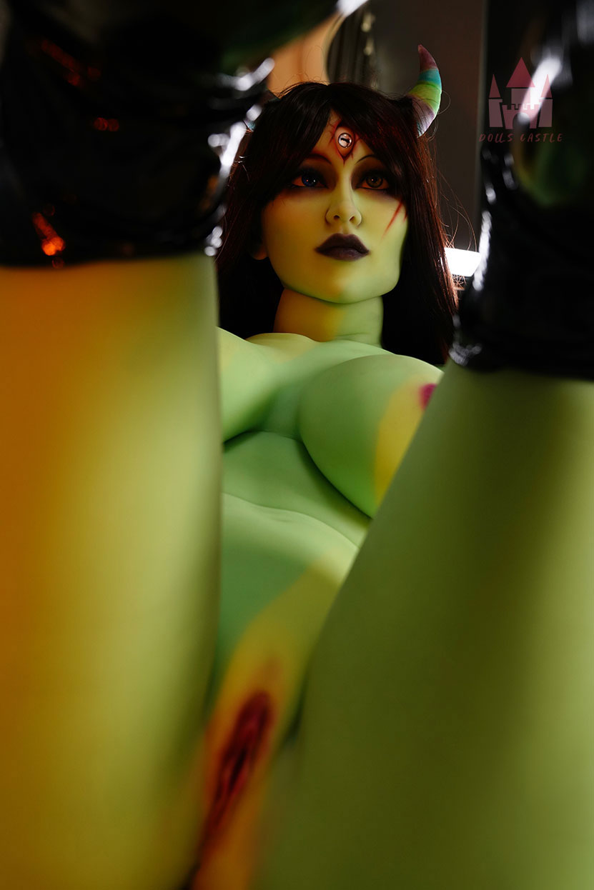 US In Stock - 168cm/5ft6 E-cup Big Boobs Alien Sex Doll - #A4