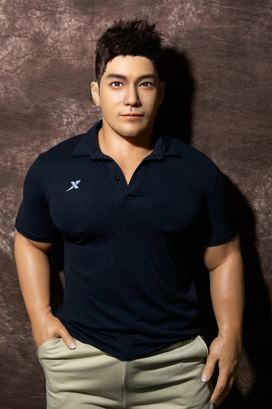 170cm/5ft7 Realistic Male Silicone Sex Doll - Bear Coach