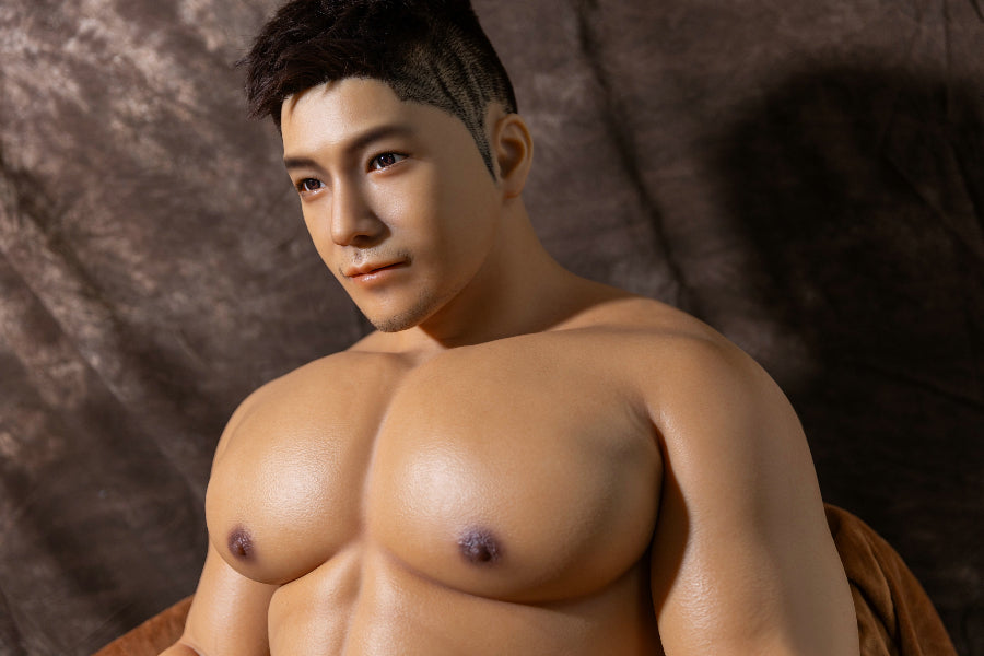 170cm/5ft7 Realistic Male Silicone Sex Doll - Bear Coach