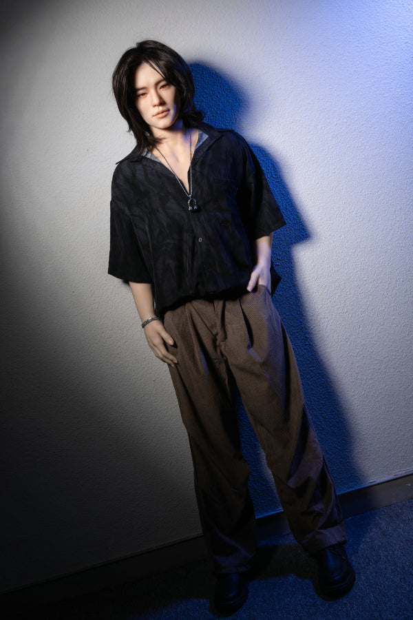 177cm/5ft9 Realistic Male Silicone Sex Doll - JIN