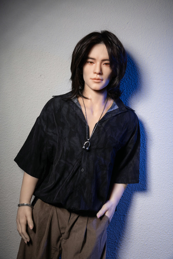 177cm/5ft9 Realistic Male Silicone Sex Doll - JIN
