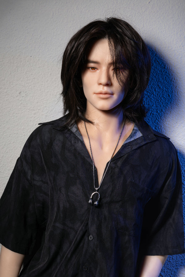 177cm/5ft9 Realistic Male Silicone Sex Doll - JIN