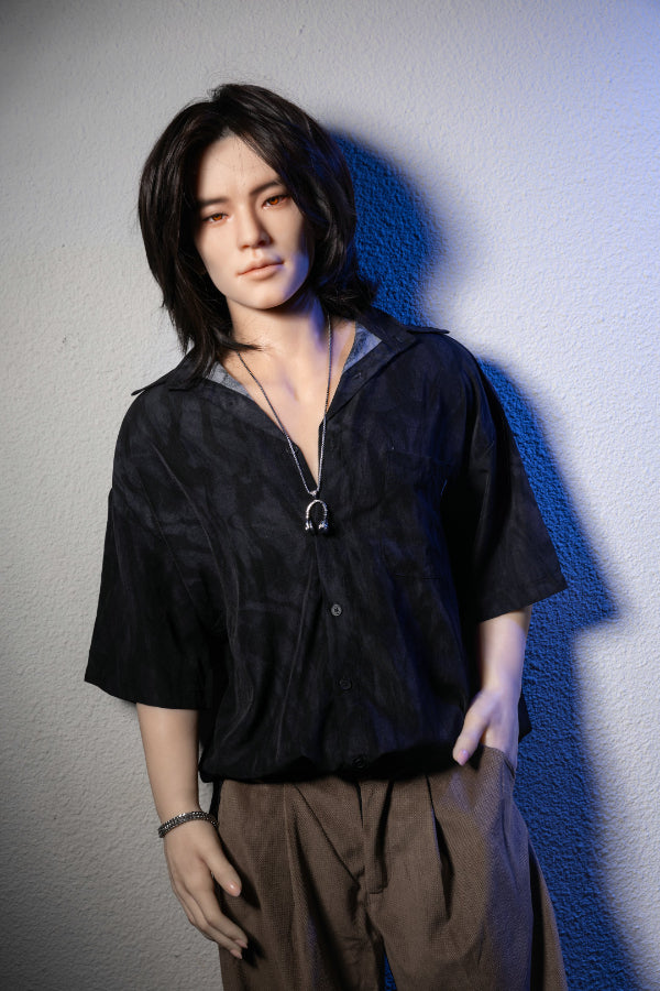 177cm/5ft9 Realistic Male Silicone Sex Doll - JIN