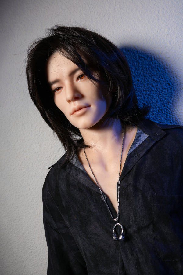 177cm/5ft9 Realistic Male Silicone Sex Doll - JIN