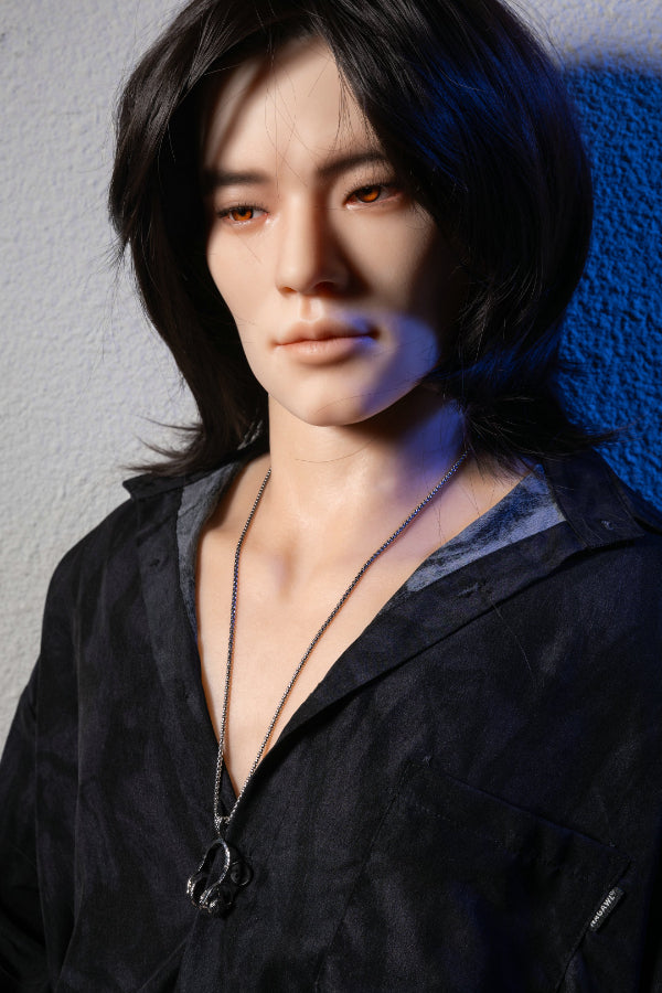 177cm/5ft9 Realistic Male Silicone Sex Doll - JIN