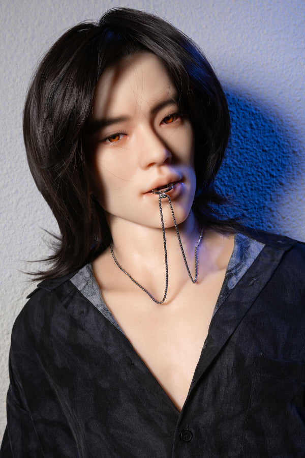 177cm/5ft9 Realistic Male Silicone Sex Doll - JIN