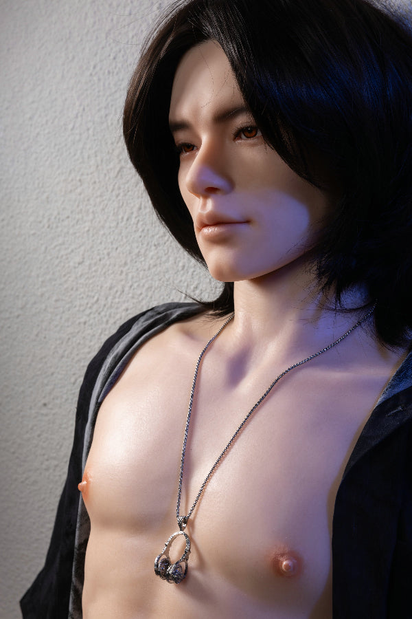 177cm/5ft9 Realistic Male Silicone Sex Doll - JIN