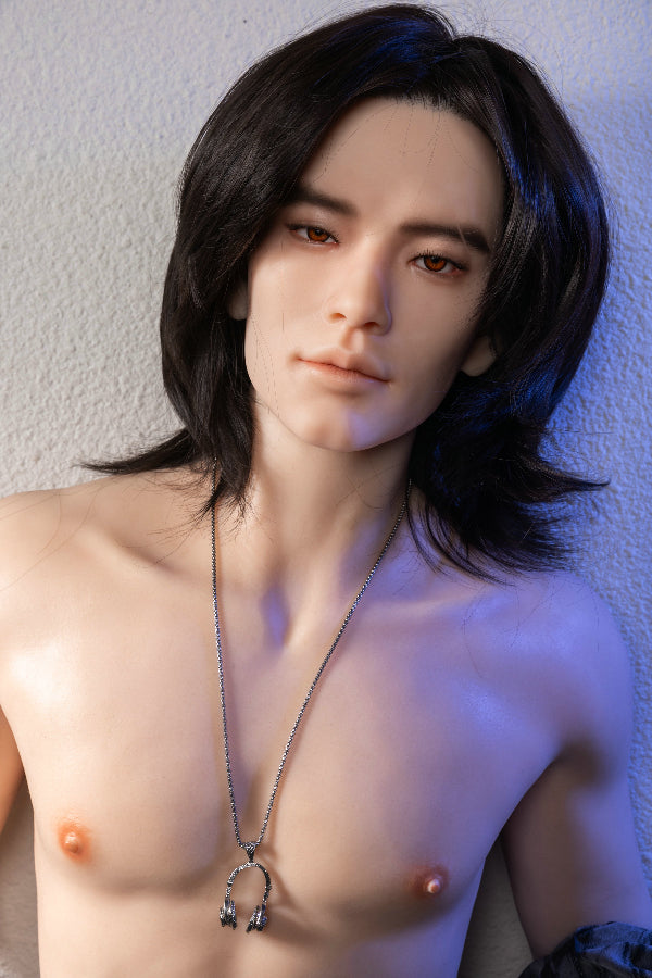 177cm/5ft9 Realistic Male Silicone Sex Doll - JIN