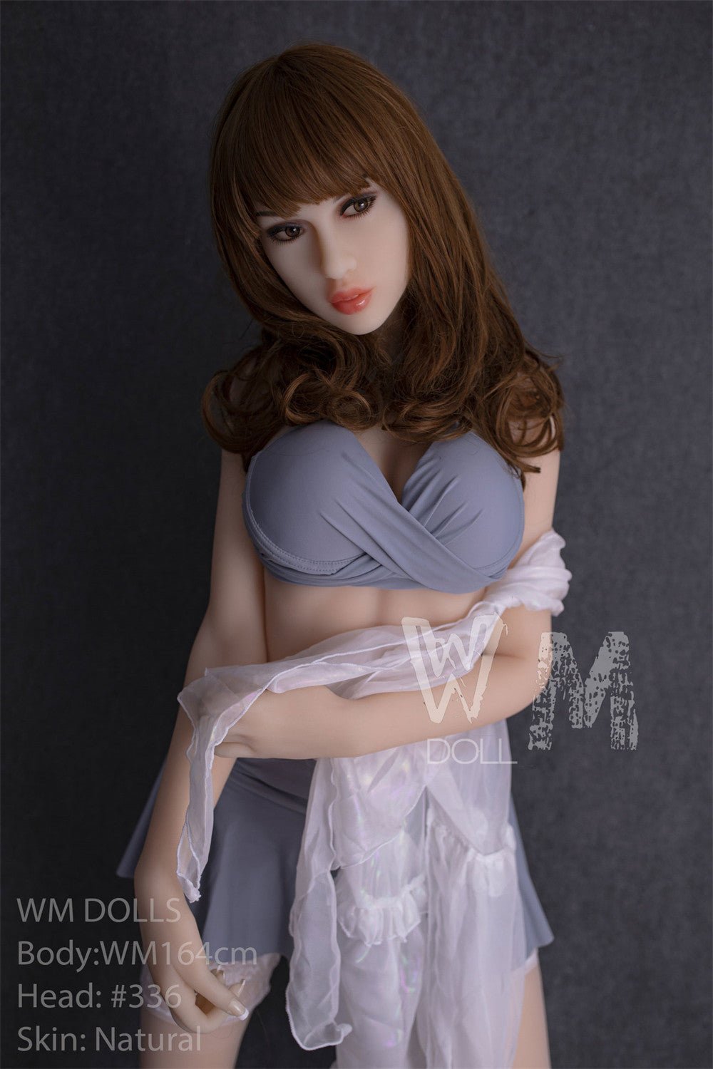 164cm/5ft5 D-cup Real Life TPE Sex Doll with #336 Head