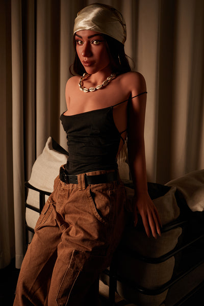 ⭐️CLM Pro⭐️ FD154cm/5ft1 A-Cup Silicone Head Sex Doll - S-Tori