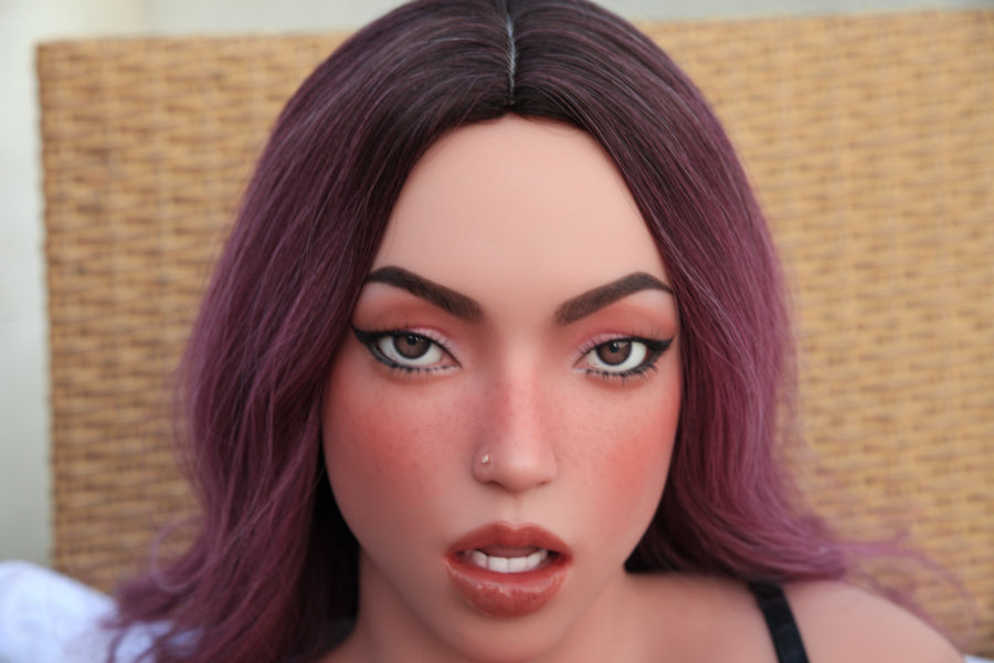 US In Stock - ⭐️CLM Pro⭐️FD155cm/5ft1 G-Cup Silicone Head Movable Jaw Sex Doll