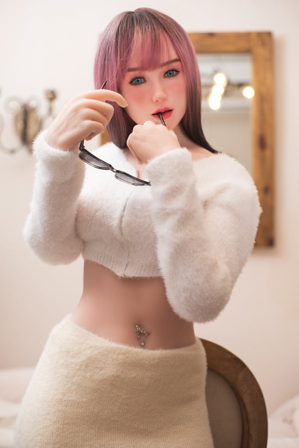 ⭐️CLM Pro⭐️ FD157cm/5ft2 F-Cup Silicone Head ROS Sex Doll - Irene