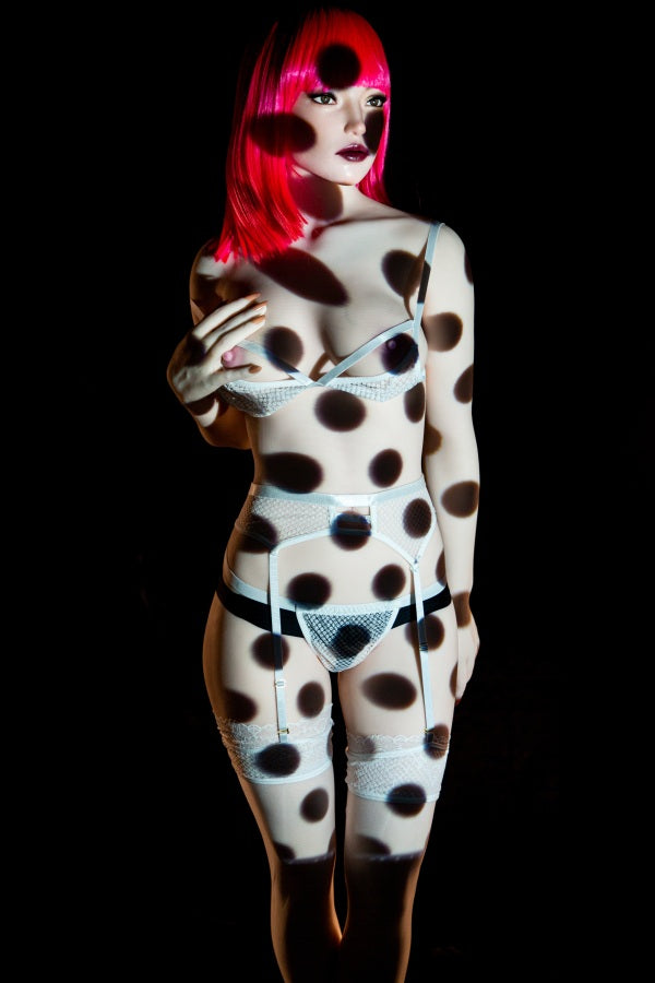 US In Stock -⭐️CLM Pro⭐️ FD157cm/5ft2 F-Cup Silicone Head Movable Jaw Sex Doll - Polly