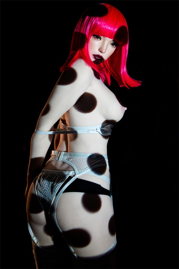 US In Stock -⭐️CLM Pro⭐️ FD157cm/5ft2 F-Cup Silicone Head Movable Jaw Sex Doll - Polly