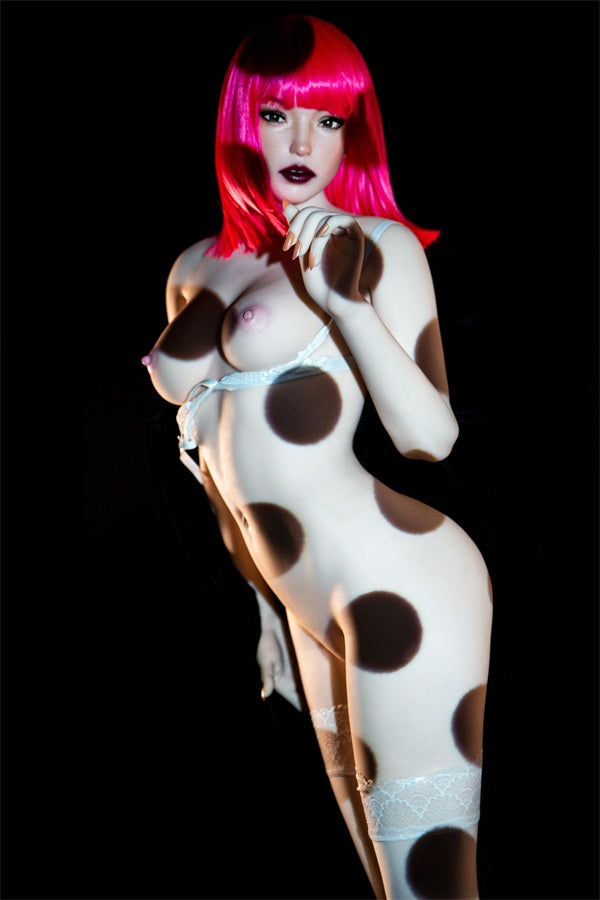 US In Stock -⭐️CLM Pro⭐️ FD157cm/5ft2 F-Cup Silicone Head Movable Jaw Sex Doll - Polly