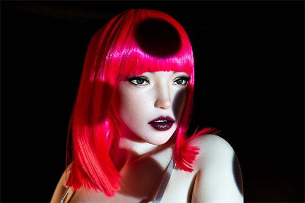 US In Stock -⭐️CLM Pro⭐️ FD157cm/5ft2 F-Cup Silicone Head Movable Jaw Sex Doll - Polly