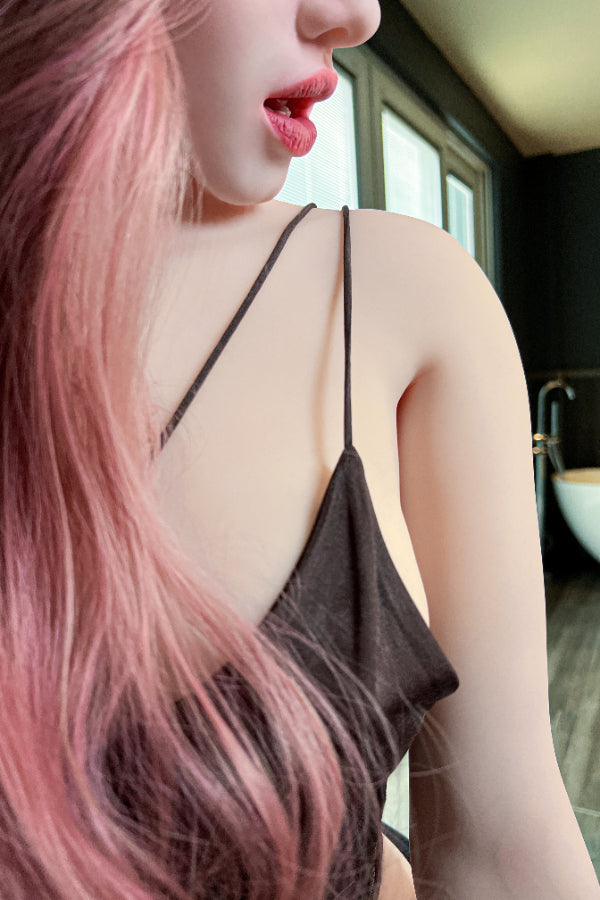 US In Stock -⭐️CLM Pro⭐️ FD157cm/5ft2 F-Cup Oral Big Tits|Boobs Silicone Head Movable Jaw Sex Doll