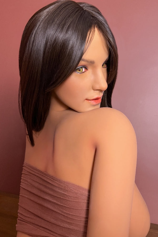 US In Stock - ⭐️CLM Pro⭐️FD159cm/5ft3 L-Cup Bear Hugging Huge Tits Silicone Head Jaw Sex Doll - Mouna