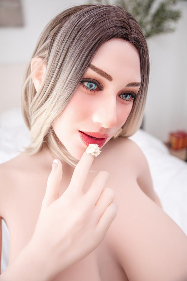 ⭐️CLM Pro⭐️ FD159cm/5ft3 Huge Tits Silicone Head Jaw Sex Doll - Ava