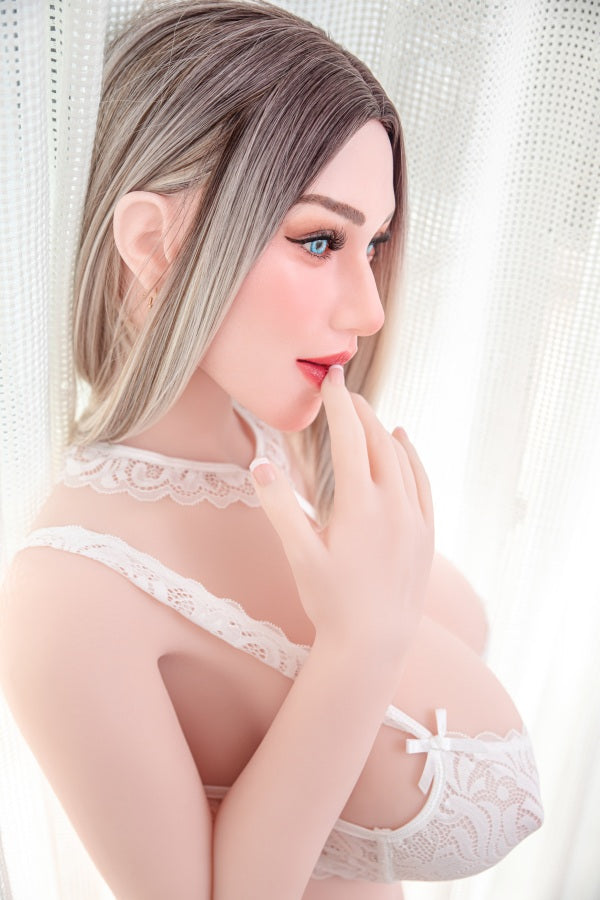 ⭐️CLM Pro⭐️ FD159cm/5ft3 Huge Tits Silicone Head Jaw Sex Doll - Ava