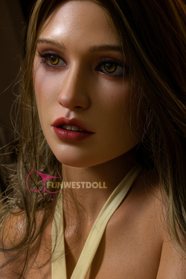 160cm (5' 4") E-Cup Most Sexy Silicone Sex Doll With Big Boobs - #046S Wheat Juliette