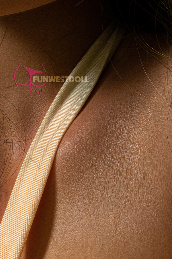 160cm (5' 4") E-Cup Most Sexy Silicone Sex Doll With Big Boobs - #046S Wheat Juliette