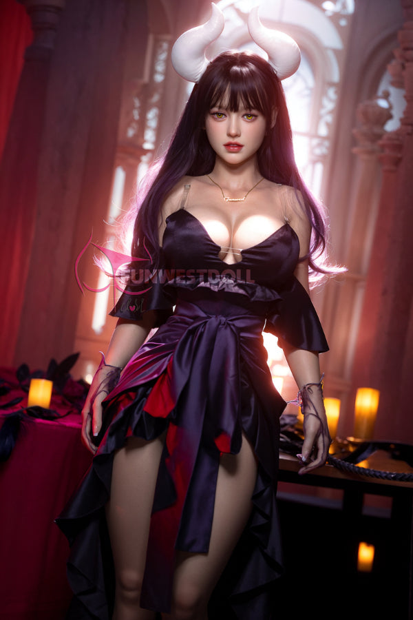 160cm (5' 4") E-Cup Most Sexy Silicone Sex Doll With Big Boobs - #035S White Chloe