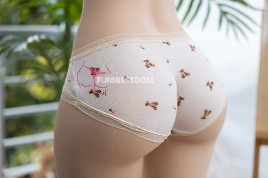 159cm/5ft3 A-cup Silicone Japanese Sex Doll - #032S Lucy White