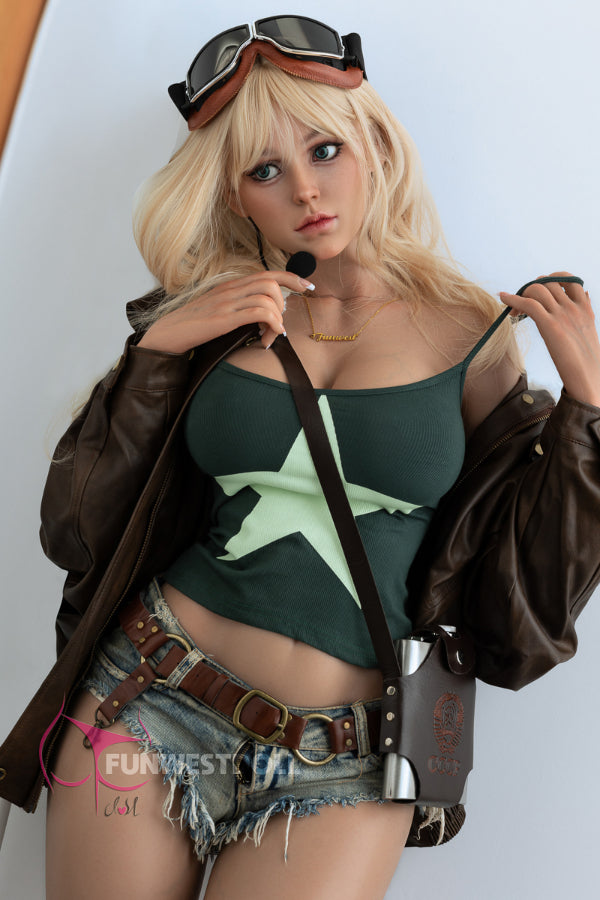 157cm/5ft2 G-Cup Silicone Sex Doll - #030S Natural Assos